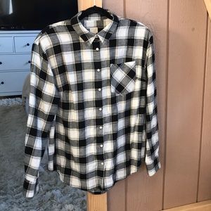 Plaid button up shirt